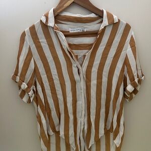 Faithful the brand short sleeve blouse